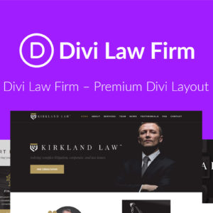 Divi Layout - Law Firm